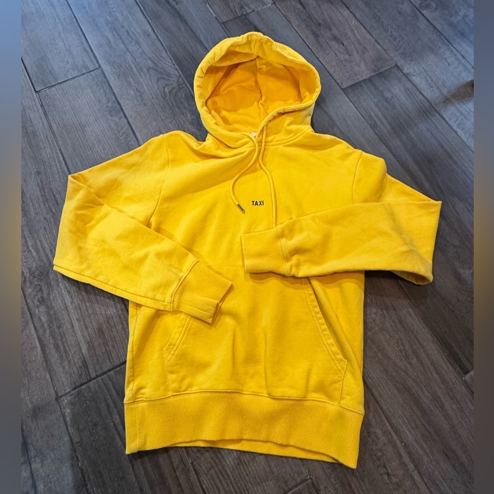 Helmut Lang Taxi Print Terry Hoodie NYC condition NWOT - Picture 8 of 11